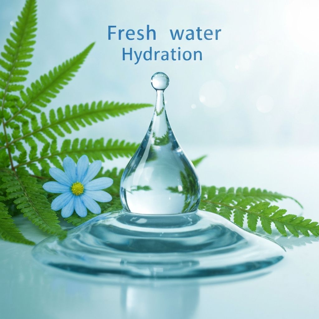 Hidratación y bienestar